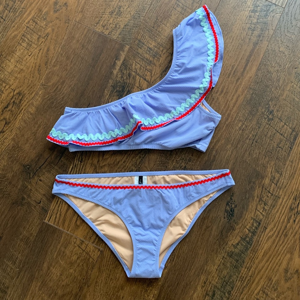 J Crew One Shoulder Bikini